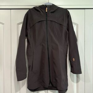 Indygena Rain Shell, Size S, Eggplant